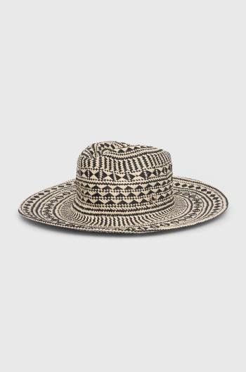 Klobouk Guess FEDORA černá barva, AW9495 COT01