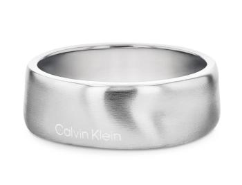 Calvin Klein Pánský prsten z oceli Metallic Waves 35100037 60 mm