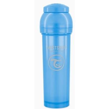 Twist shake Kojenecká láhev antikoliková od 0 měsíců 330 ml, Pearl Blue