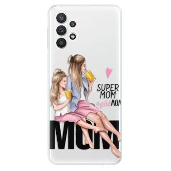 Odolné silikonové pouzdro iSaprio - Milk Shake - Blond - Samsung Galaxy A32 5G