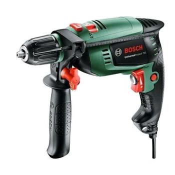 BOSCH UniversalImpact 700 + 15 ks súprava špirálových vrtákov a skrutkovacích bitov Mini-X-Line (0.603.131.00F)