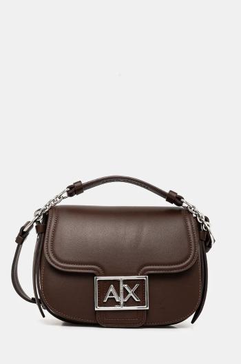 Kabelka Armani Exchange hnědá barva, 949170 4F788