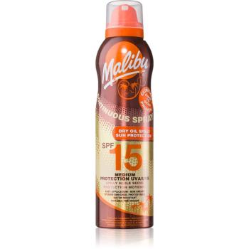 Malibu Continuous Spray suchý olej na opalování 175 ml