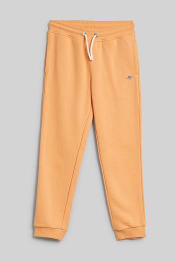 TEPLÁKY GANT SHIELD SWEATPANTS CORAL APRICOT