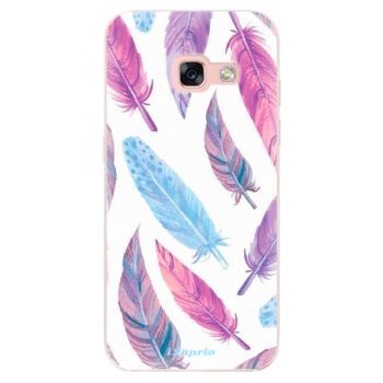 Odolné silikonové pouzdro iSaprio - Feather Pattern 10 - Samsung Galaxy A3 2017