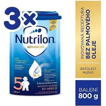 Nutrilon 5 Advanced (3× 800 g) (8590340170720)