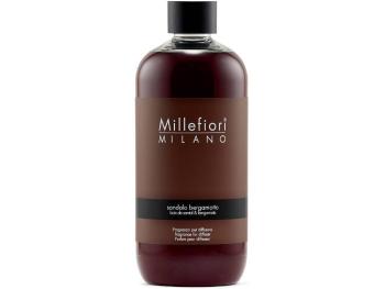 Millefiori Milano Náhradní náplň do aroma difuzéru Natural Santal a bergamot 500 ml