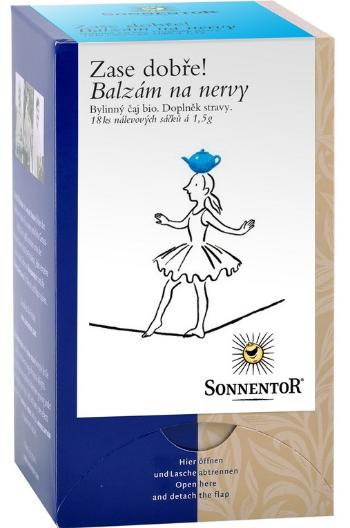 SONNENTOR Bio Balzam na nervy bylinný čaj dvojkomorový 18 x 1.5 g