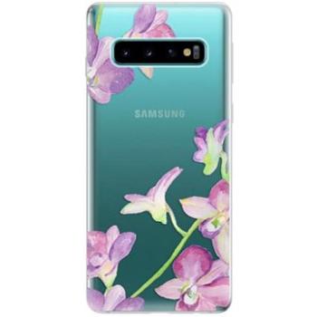 iSaprio Purple Orchid pro Samsung Galaxy S10 (puror-TPU-gS10)