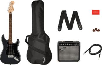 Fender Squier Affinity Series Stratocaster HSS Pack LRL Charcoal Frost Metallic Elektrická kytara