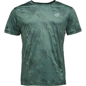 Lotto RUNNING II TEE Pánské běžecké tričko, khaki, velikost