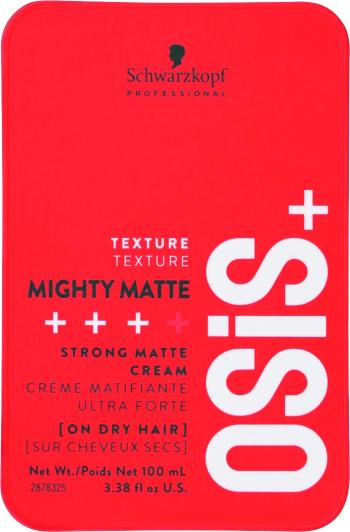 Hajformázó krém Schwarzkopf Professional OSiS+ Mighty Matte 100 ml