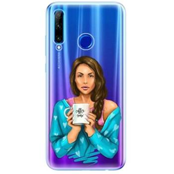 iSaprio Coffe Now - Brunette pro Honor 20 Lite (cofnobru-TPU2_Hon20L)