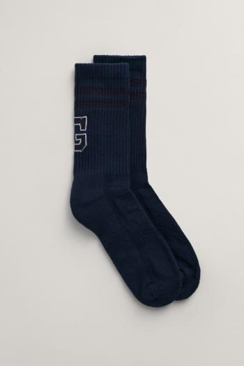 PONOŽKY GANT G GRAPHIC SPORT SOCKS EVENING BLUE