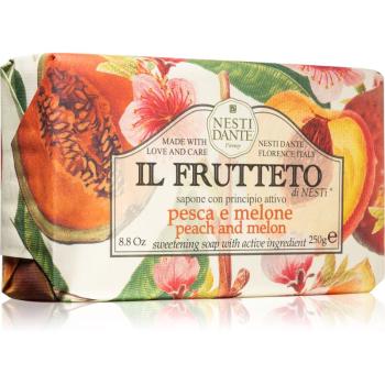 Nesti Dante Il Frutteto Peach and Melon přírodní mýdlo 250 g