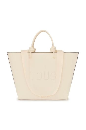 Kabelka Tous LA RUE NEW béžová farba, 2001935601