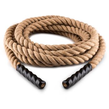 Capital Sports Power Rope, 15 m / 3,8 cm, kyvadlové lano, konopí