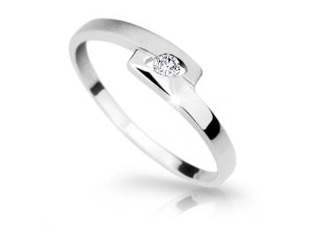 Cutie Jewellery Slušivý prsten z bílého zlata Z6725-1284-10-X-2 48 mm