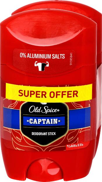 Old Spice Sada tuhých deodorantů Captain 2 x 50 ml