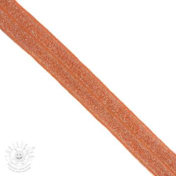 Lemovací guma glitter 20 mm orange