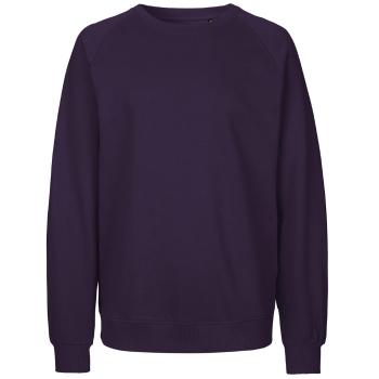 Neutral Mikina z organické Fairtrade bavlny - Fialová | XXXL