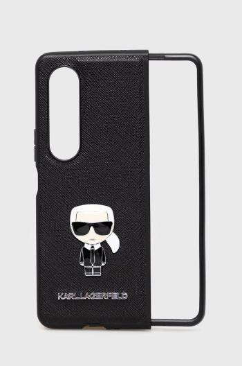 Obal na telefon Karl Lagerfeld Galaxy Z Fold 4 černá barva