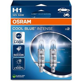 OSRAM H1 Cool Blue Intense Next Generation, 12V, 55W, P14,5s, Duobox (64150CBN-HCB)