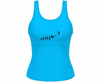 Dámské tílko Tank Top Kiteboarding evoluce