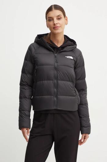 Péřová bunda The North Face Hyalite dámská, černá barva, přechodná, NF0A3Y4R4H01