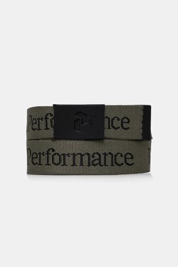 Opasok Peak Performance zelená farba
