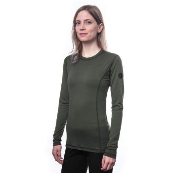 Sensor MERINO AIR Dámské termo triko, khaki, velikost