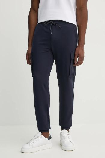 Tepláky Aeronautica Militare tmavomodrá farba, jednofarebné, PF860F459