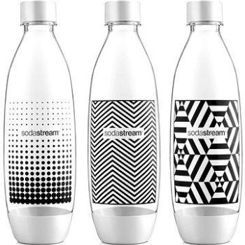 SodaStream Láhev TriPack 1l Fuse Black&White (42002133)