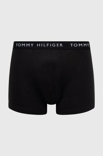 Boxerky Tommy Hilfiger (3-pack) pánské, černá barva, UM0UM02204