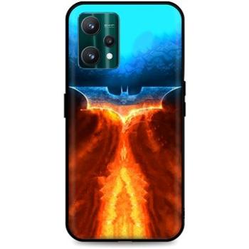 TopQ Kryt Realme 9 Pro silikon Fiery Batman 73434 (Sun-73434)