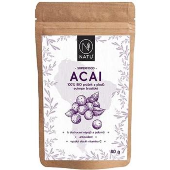 NATU Acai BIO prášek 80 g (8596299006172)