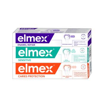 Elmex Mix zubní pasta 3×75 ml