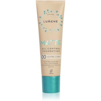 Lumene Matte Oil-Control matující make-up SPF 20 odstín 00 Ultra Light 30 ml