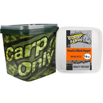 Carp only boilies peach & black pepper 3 kg-16 mm