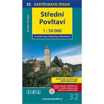 Střední Povltaví 1:50 000: turistická mapa (978-80-7393-110-0)