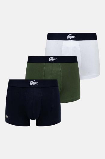 Boxerky Lacoste ( 3-pak) pánské, bílá barva