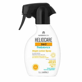 Heliocare Dětské opalovací mléko ve spreji pro citlivou a atopickou pokožku SPF 50 360° (Atopic Lotion Spray) 250 ml