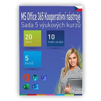 GOPAS Microsoft 365, Teams - Sada 5 výukových kurzů, CZ (elektronická licence) (CS-Off365-CS5)