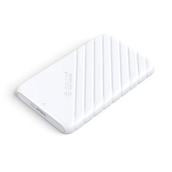 ORICO 2.5 inch USB3.0 Micro-B Hard Drive Enclosure White (ORICO-25PW1-U3-WH-EP)