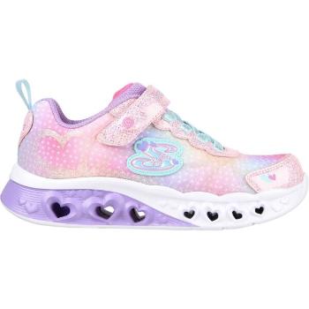 Skechers FLUTTER HEART LIGHTS - SIMPLY LOVE Dětská volnočasová obuv, růžová, velikost