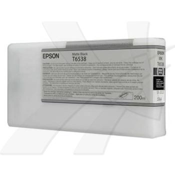 Epson T653800 matně černá (matte black) originální cartridge