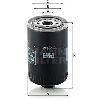 MANN-FILTER W940/5 pro vozy LAMBORGHINI (W940/5)