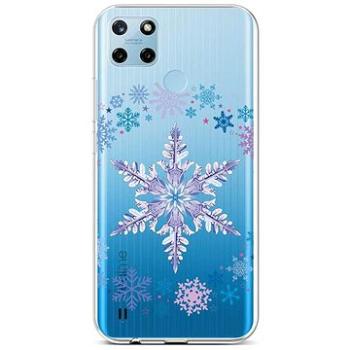 TopQ Kryt Realme C25Y silikon Snowflake 70606 (Sun-70606)