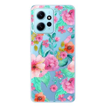 Odolné silikonové pouzdro iSaprio - Flower Pattern 01 - Xiaomi Redmi Note 12 5G