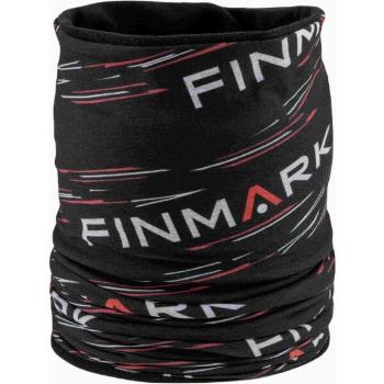 Finmark MULTIFUNCTIONAL SCARF WITH FLEECE Dětský multifunkční šátek, černá, velikost